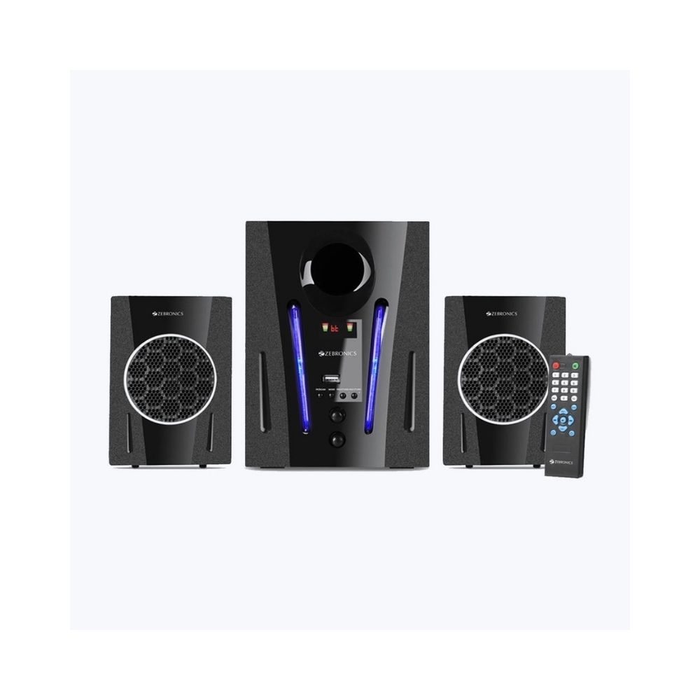Zebronics ZEB-BT2150RUF Made in India Wireless Bluetooth Multimedia Speaker (40 Watt, 2.1 Channel)