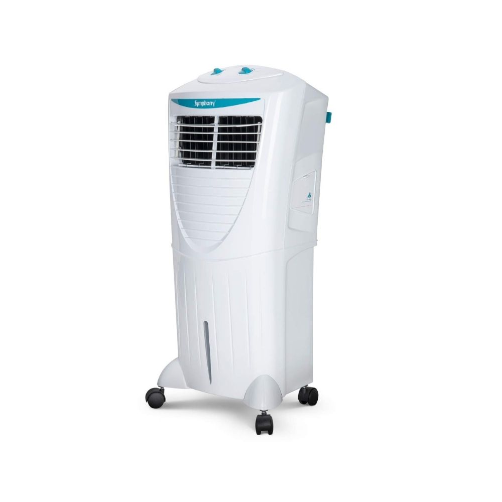 Symphony HiCool 45T Modern Personal Air Cooler 45-litres(White)