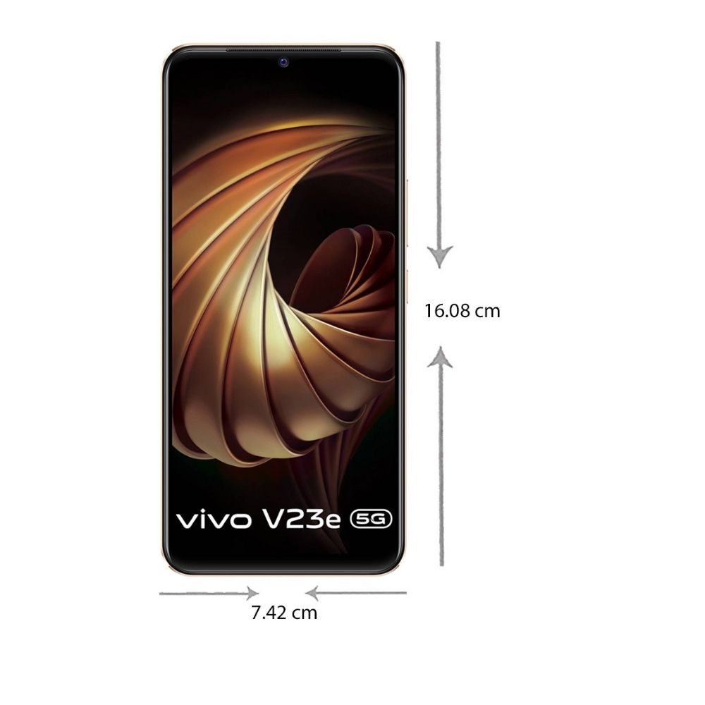 vivo V23e 5G (Sunshine Gold, 128 GB)  (8 GB RAM)