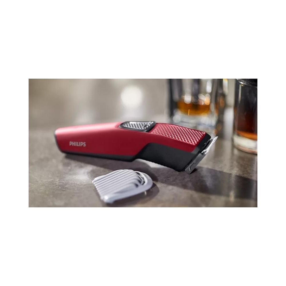 Philips BT1235/15 Runtime: 60 min Trimmer for Men (Maroon)