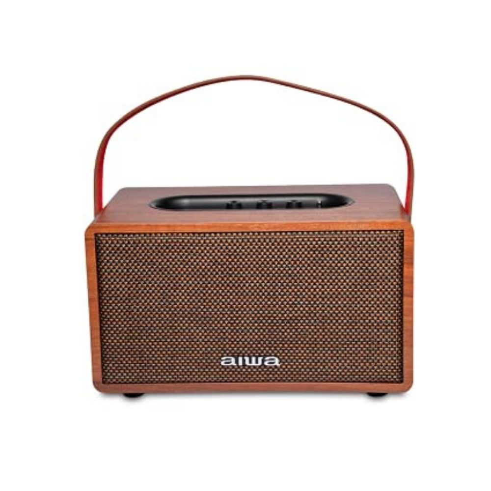Aiwa MI-X150 Retro Plus X Retro Home Audio, Brown, Medium