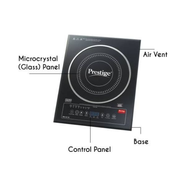 Prestige PIC 2.0 V2 Induction Cooktop  (Black, Touch Panel)