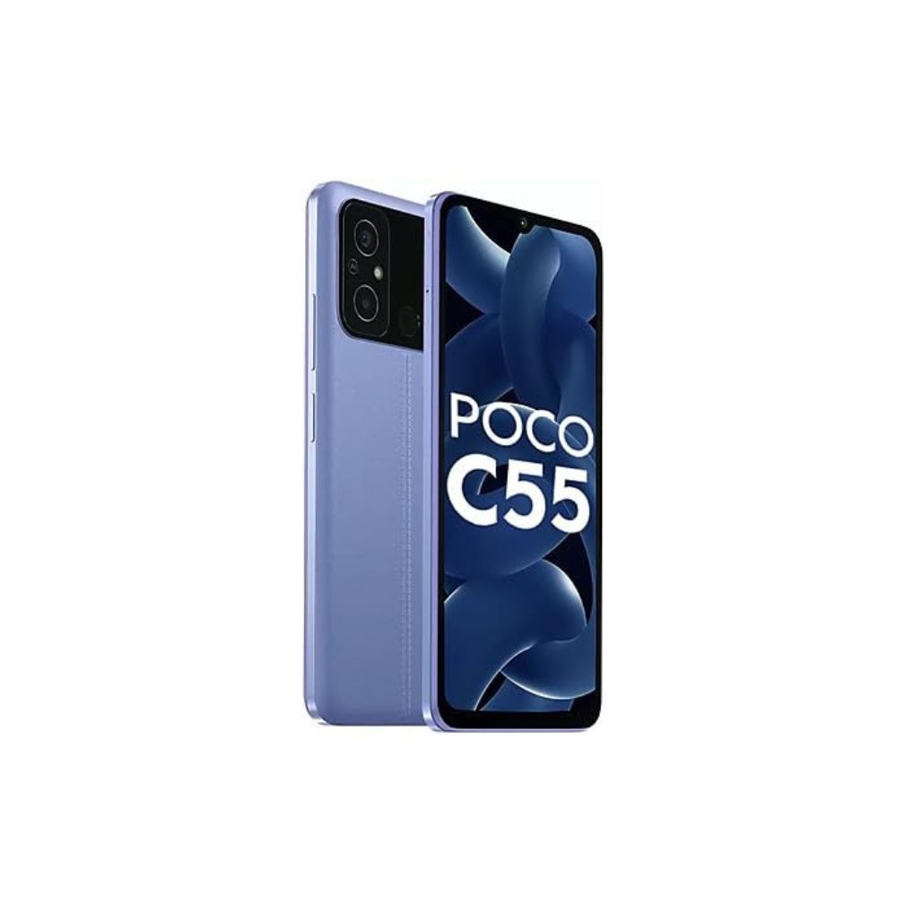 POCO C55 (Cool Blue, 64 GB) (4 GB RAM)