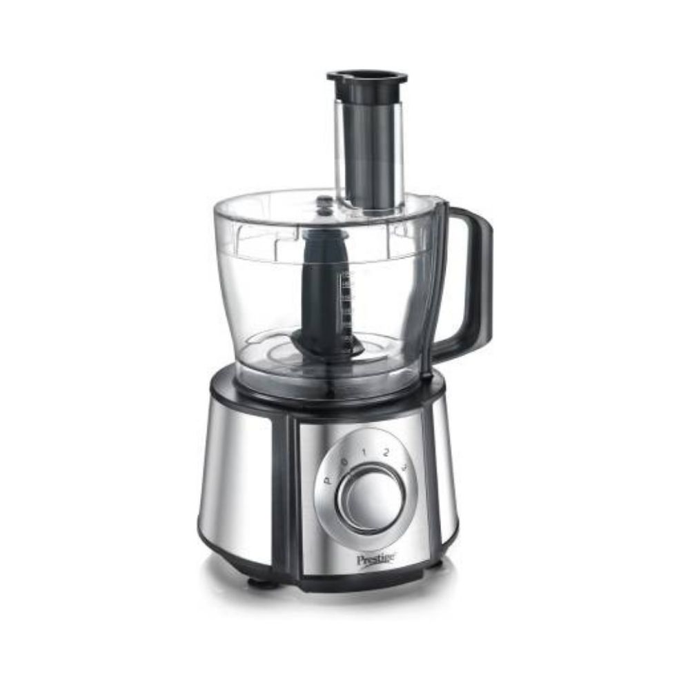 Prestige Partner 1000 W Food Processor  (Black and Silver)