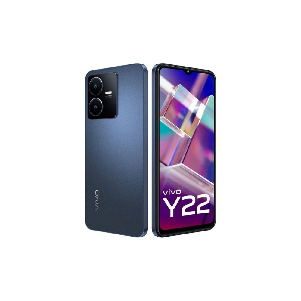 Vivo Y22 (blue, 4GB RAM, 64GB Storage)