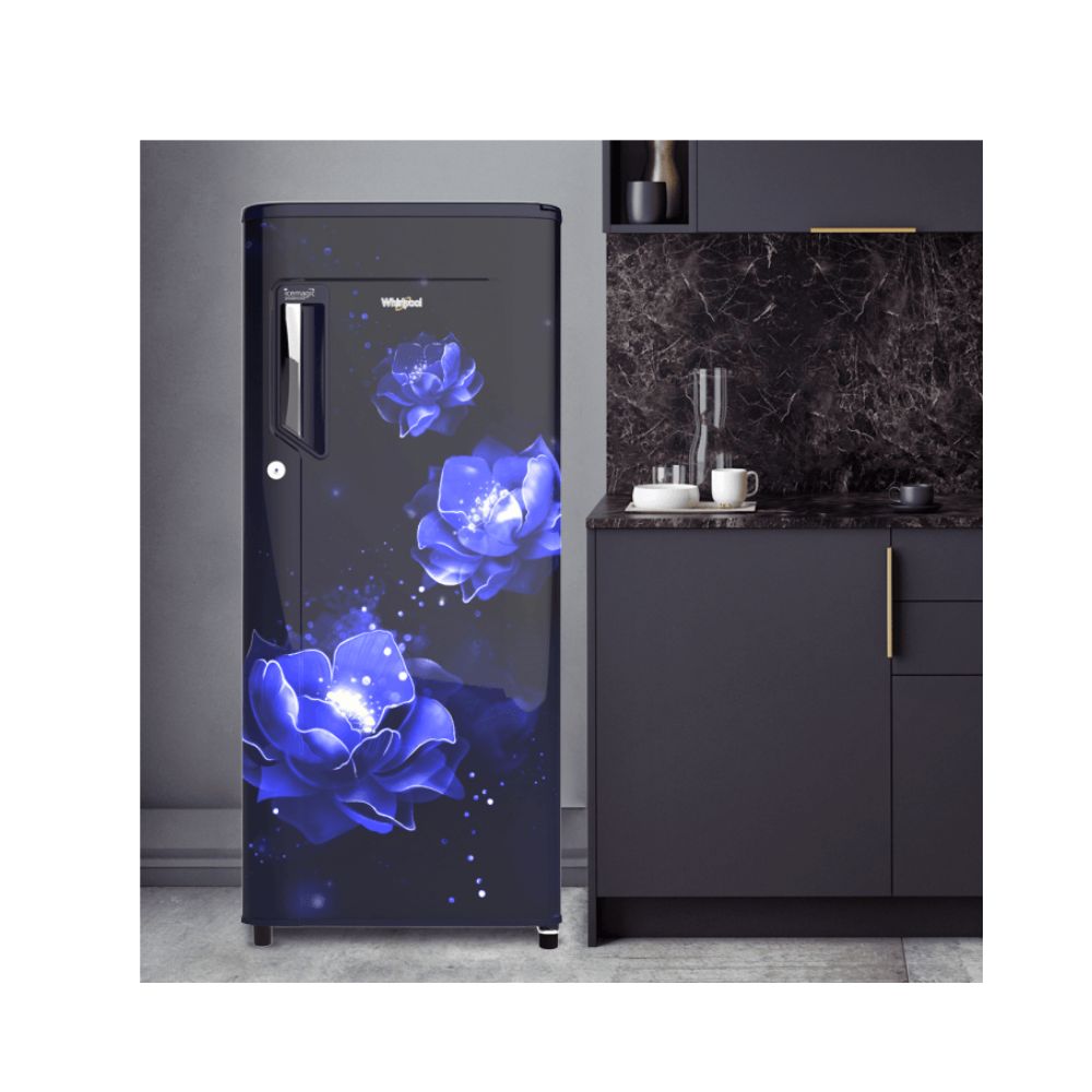 Whirlpool 185 L Direct Cool Single Door 2 Star Refrigerator  (Blue, 200 impc prm 2s sapphire abyss)