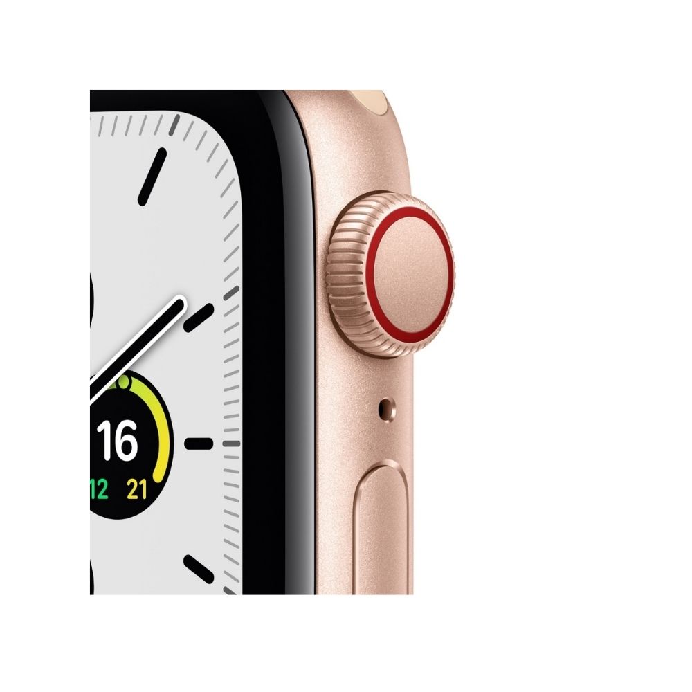 Apple Watch MKQY3HN/A  Aluminium Case  (Gold Strap, Regular)