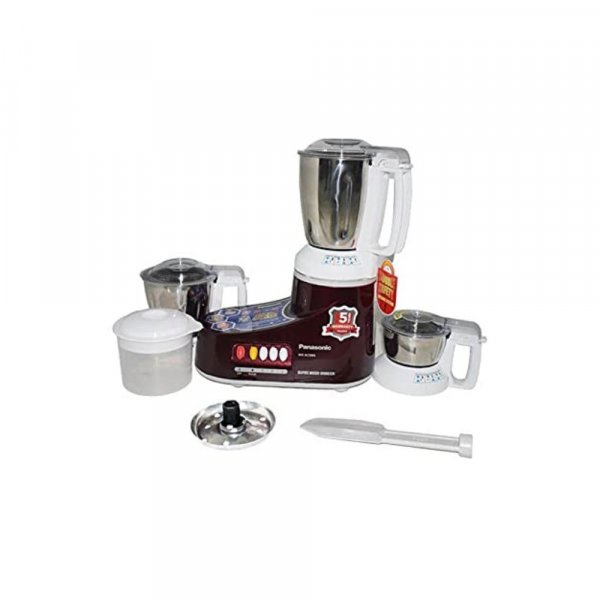 Panasonic 550 Watts 3 Jars Mixer Grinder (Double Locking Safety System, MX-AC360)