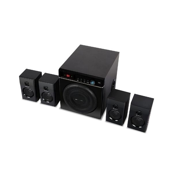 Zebronics Zeb-Cube 5 Home Theater Speaker with Subwoofer, 100W, 4.1 Channel