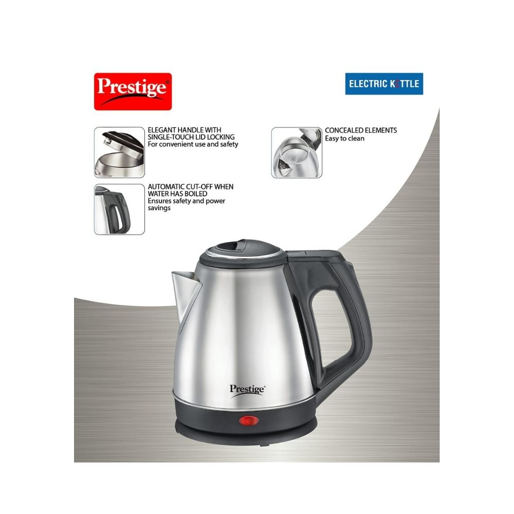 Prestige PKCS 1.2 Electric Kettle 1.2 L Silver