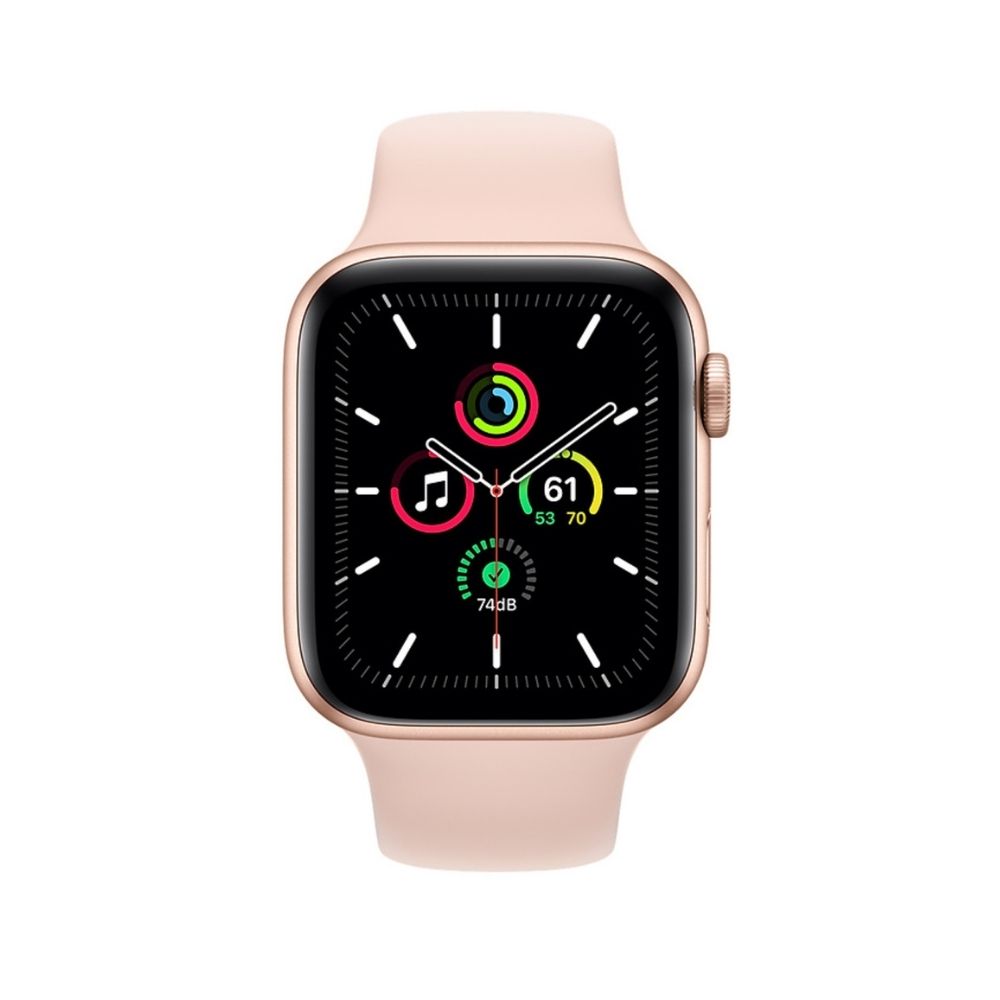 Apple Watch SE MYDR2HN/A GPS 44mm Aluminium Dial Smart Watch (Gold)