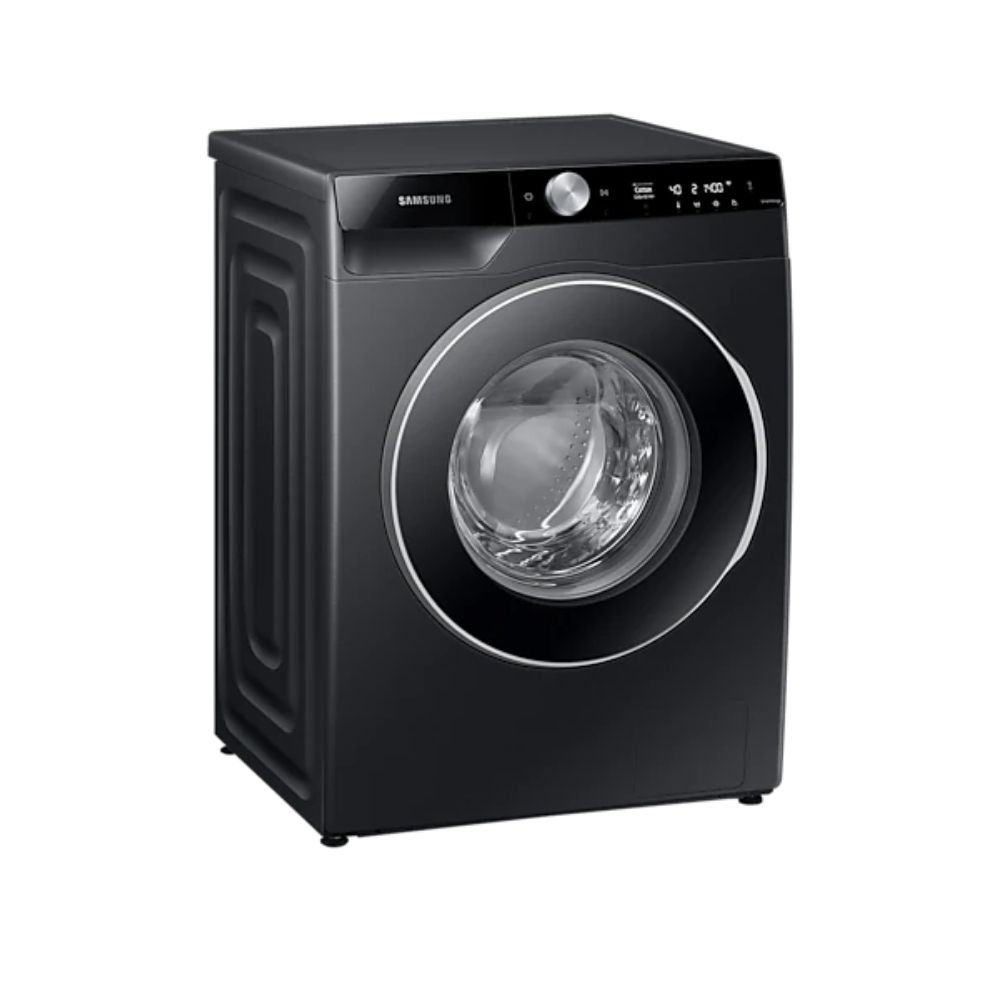 Samsung 8 KG Fully Automatic Front Load Washing Machine Black Caviar (WW80T604DLB/TL)