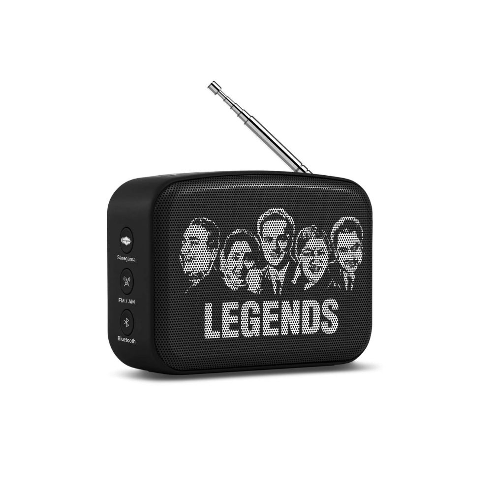 Saregama Carvaan Mini Hindi 2.0- Music Player with Bluetooth(Moonlight Black)