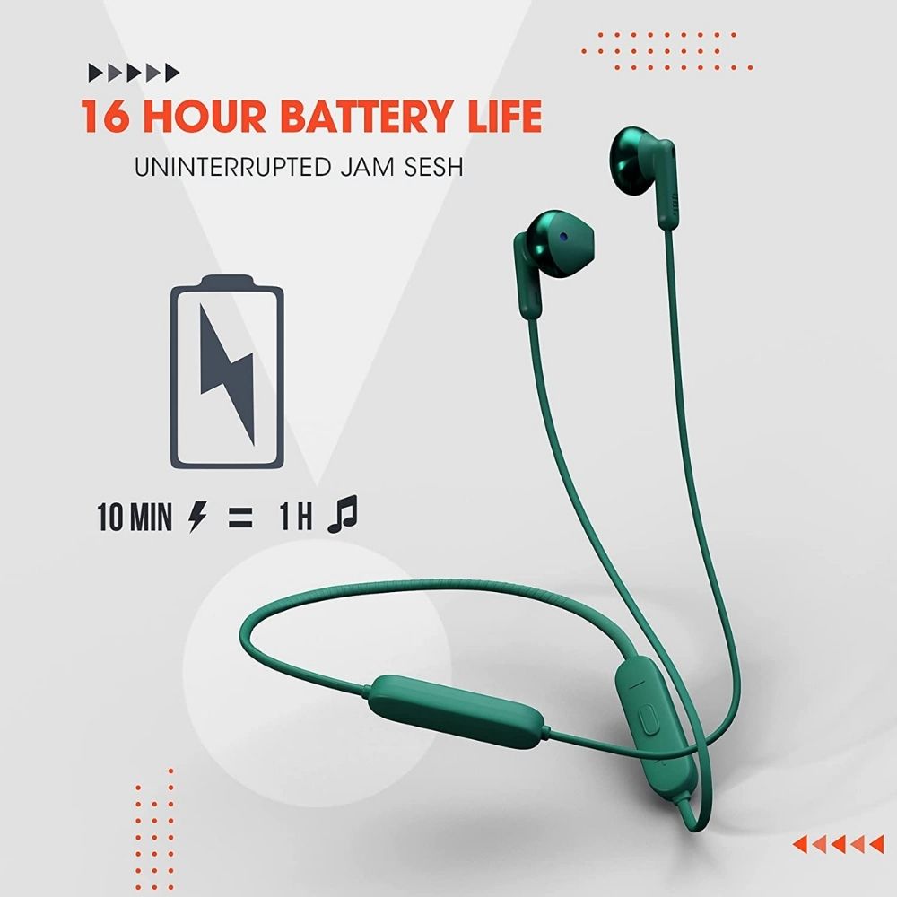 JBL Tune 215BT, Ear Bluetooth Wireless Earphones BT 5.0(Green)
