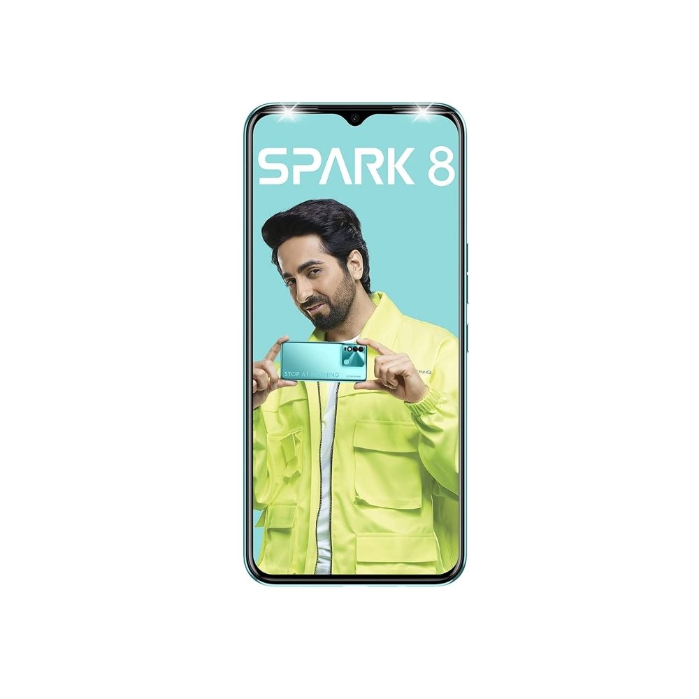 Tecno Spark 8 (Turquoise Cyan, 64 GB) (4 GB RAM)
