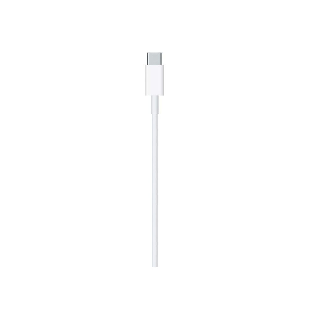 APPLE MX0K2ZM/A 1 m Lightning Cable (Compatible with iPhone, iPad, Mac, iPod, White, One Cable)