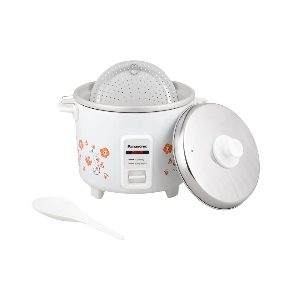 Panasonic SR-WA10H(E) 1L Rice Cooker, White