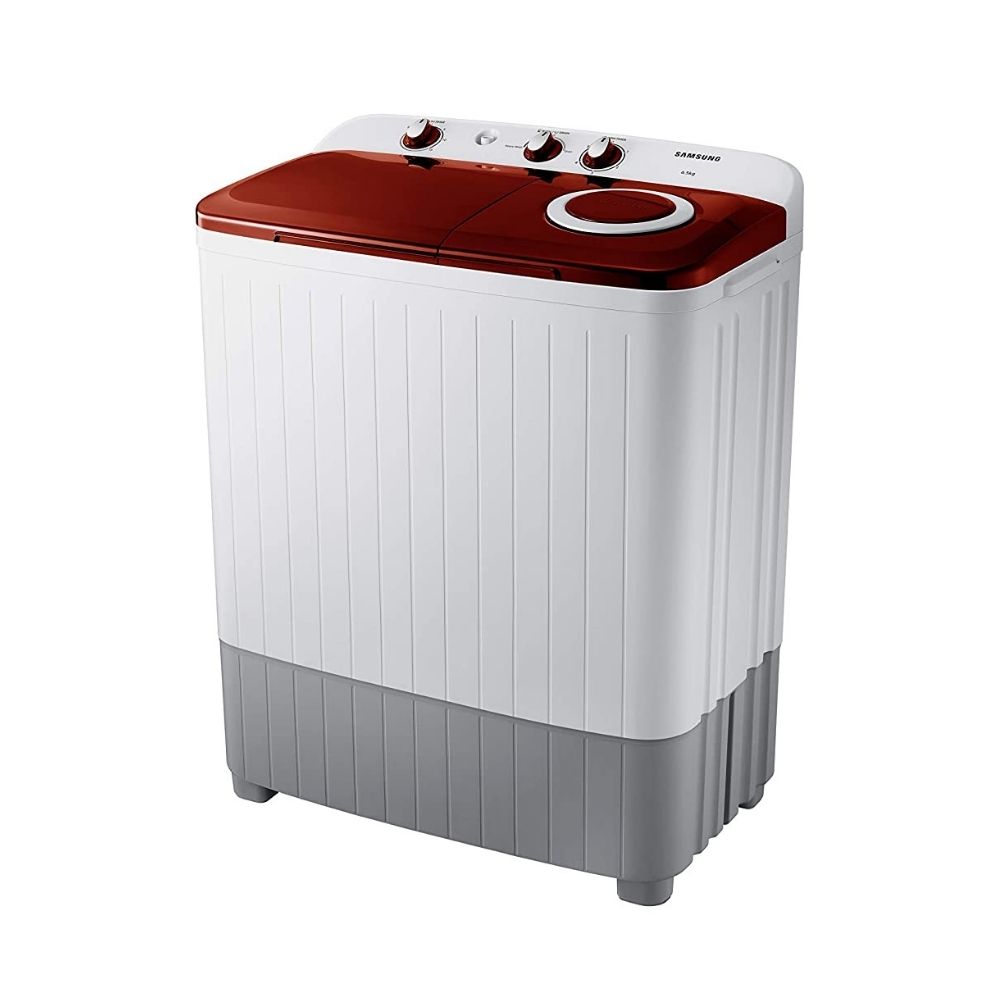 Samsung 6.5 kg Semi Automatic Top Load Washing Machine Wine (WT65R2000HR/TL)