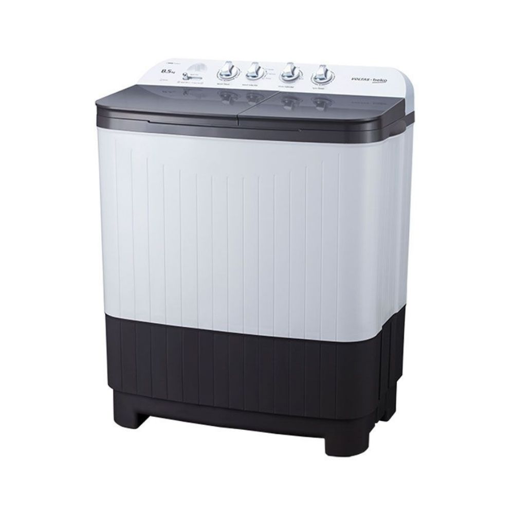 Voltas Beko 8.5 kg 5 Star Semi-Automatic Top Load Washing Machine ( WTT85DGRG, Grey)