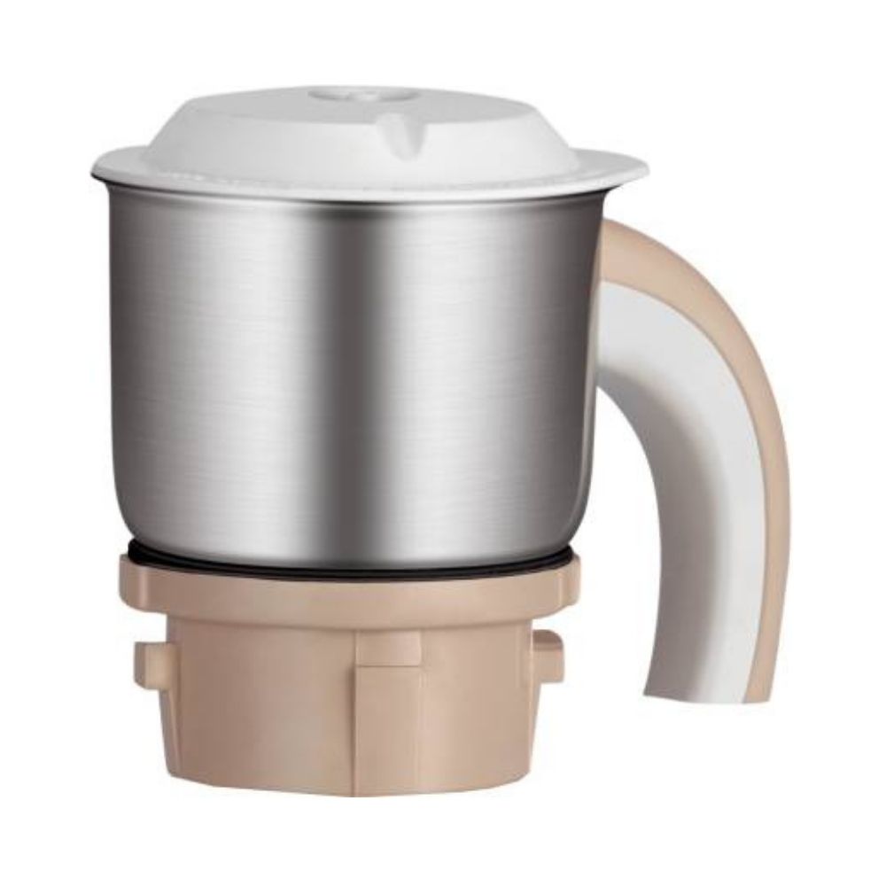 PHILIPS HL 1646/01 600 W Mixer Grinder (4 Jars, Silver, Brown)