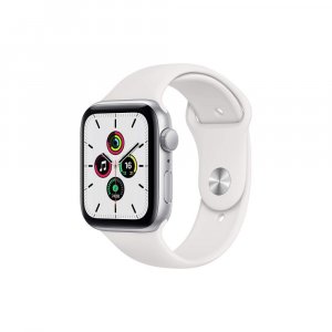Apple Watch SE GPS + Cellular MYEV2HN/A 44 mm Silver Aluminium Case with White Sport Band