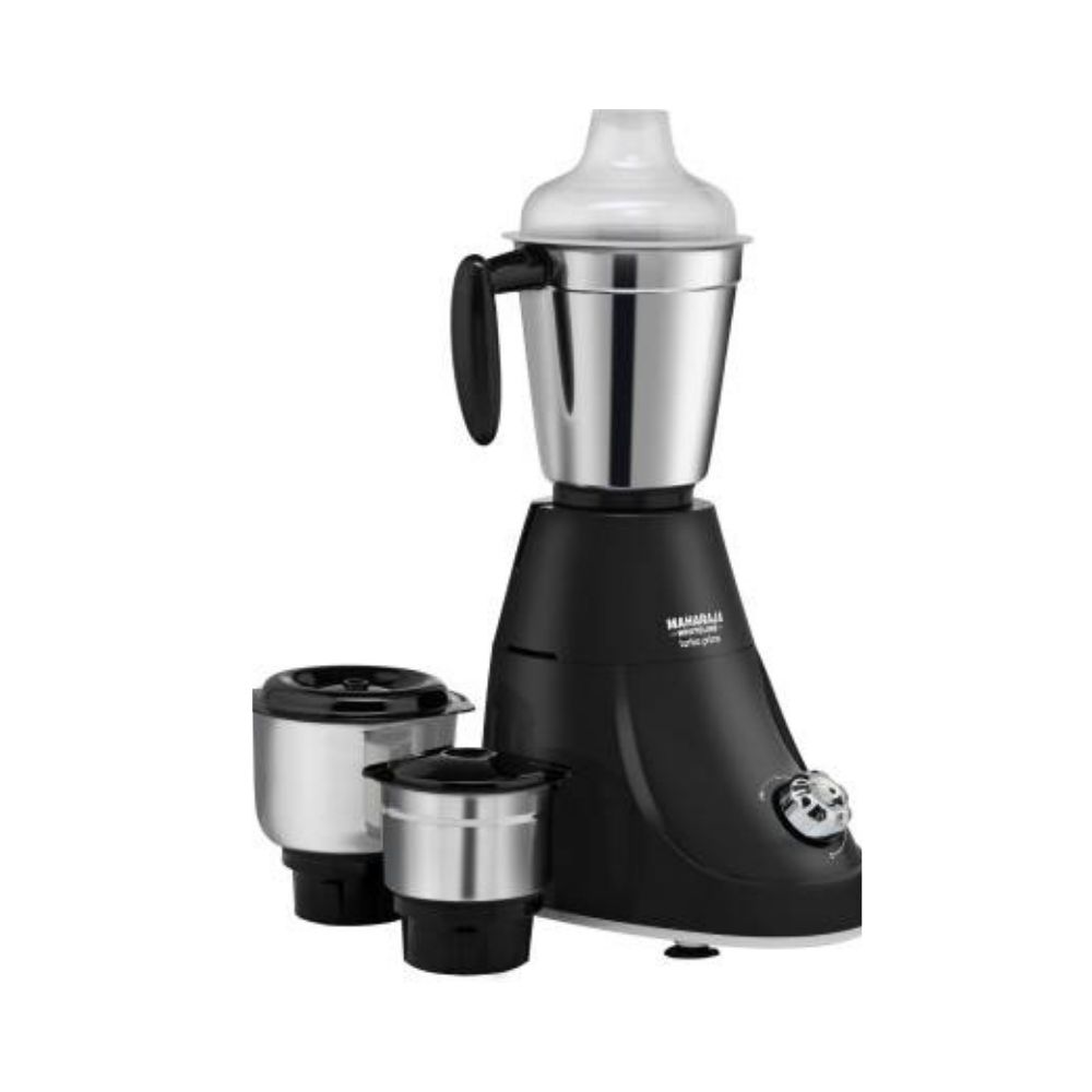 Maharaja Whiteline Classic MX-214 Turbo Prime DLX 500 W Mixer Grinder (Black)