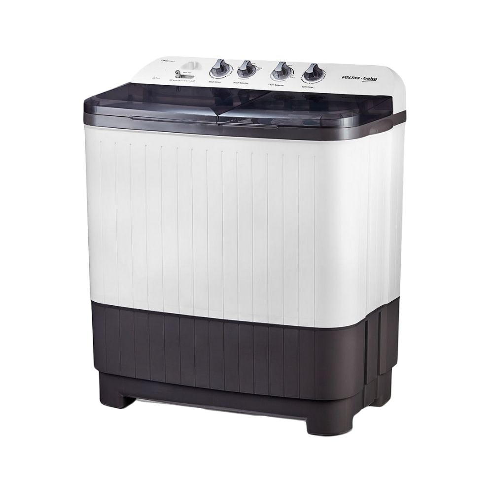 Voltas Beko 7.5 kg 5 Star Semi-Automatic Top Load Washing Machine ( WTT75DGRT, Grey)