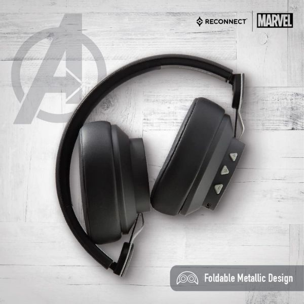 Reconnect Marvel Avengers Wireless Over Ear Metallic Headphone