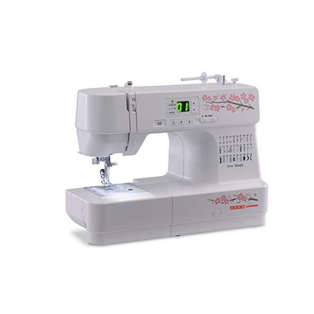Usha Sew Magic Computerised Sewing Machine  ( Built-in Stitches 30)