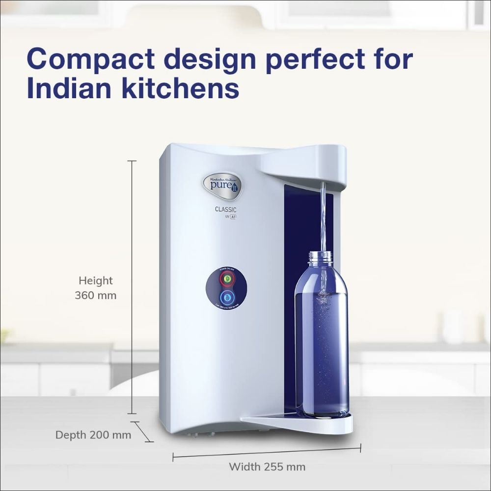 HUL  Pureit Classic UV Water Purifier (White)