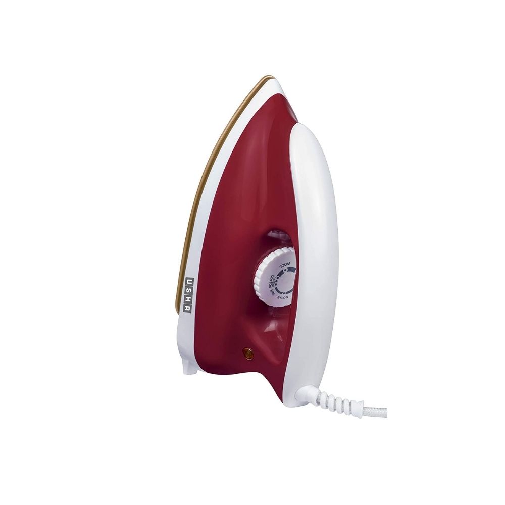 Usha Goliath GO1200WG Heavy Weight 1200-Watt Dry Iron, 1.8 Kg(Red)