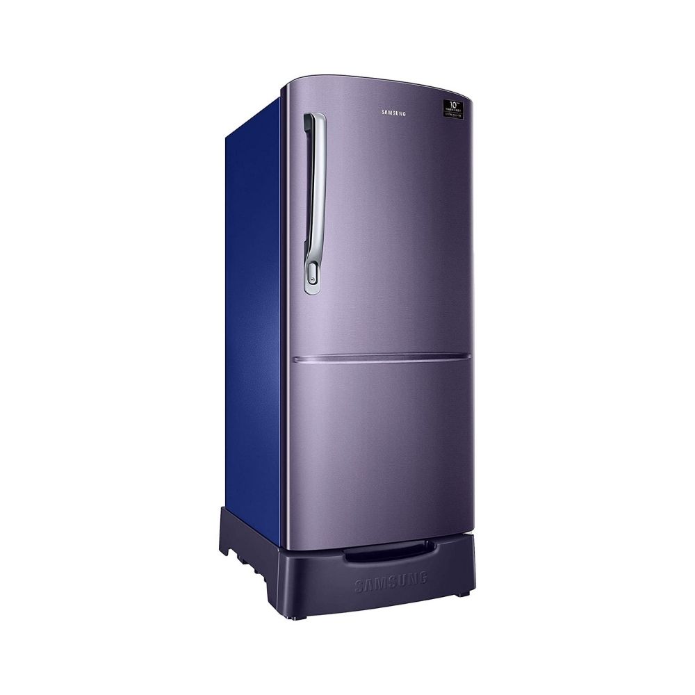 Samsung 192 L 3 Star Direct-Cool Single Door Refrigerator Pebble Blue (RR20T182YUT/HL)