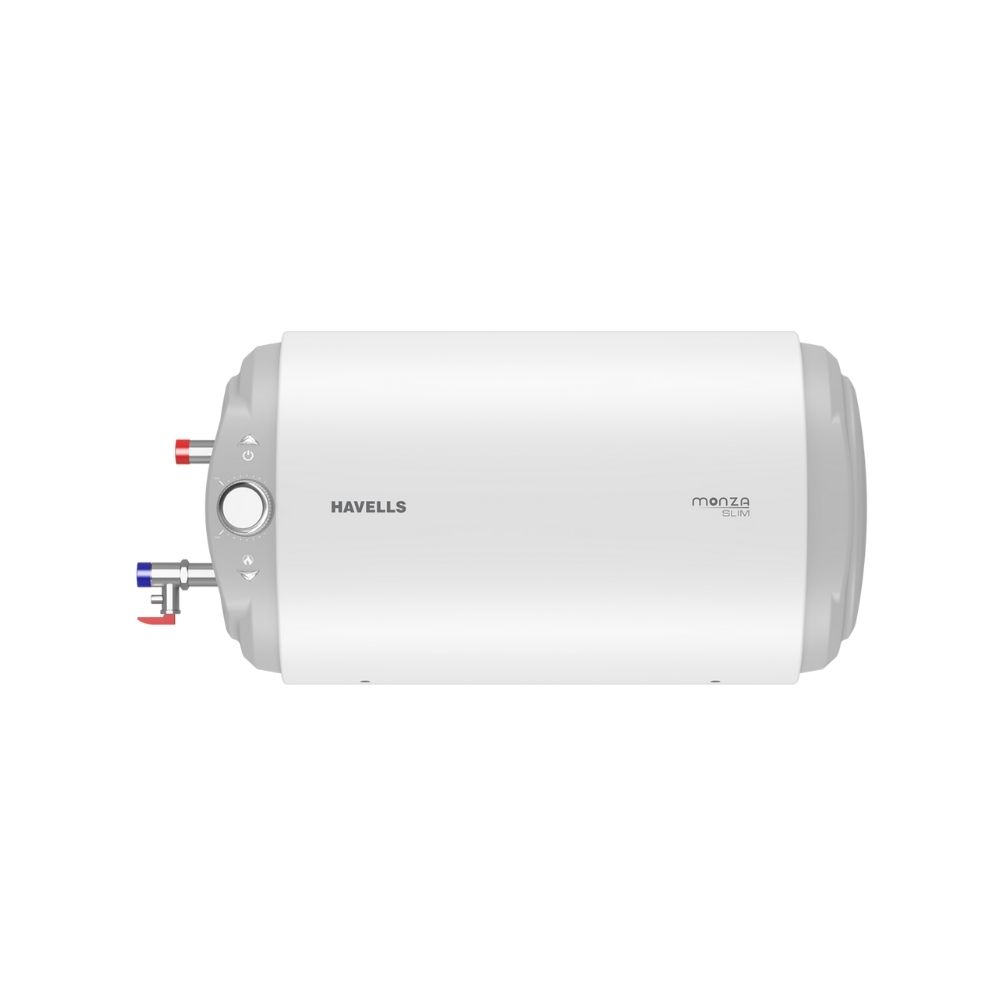 Havells Monza Slim 10L 2000W White Storage Water Heater, GHWBMISWH010