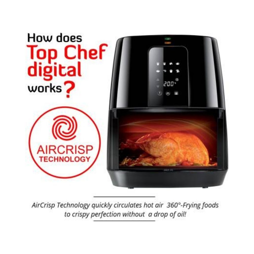 Inalsa Top Chef Digital Air Fryer  4 L