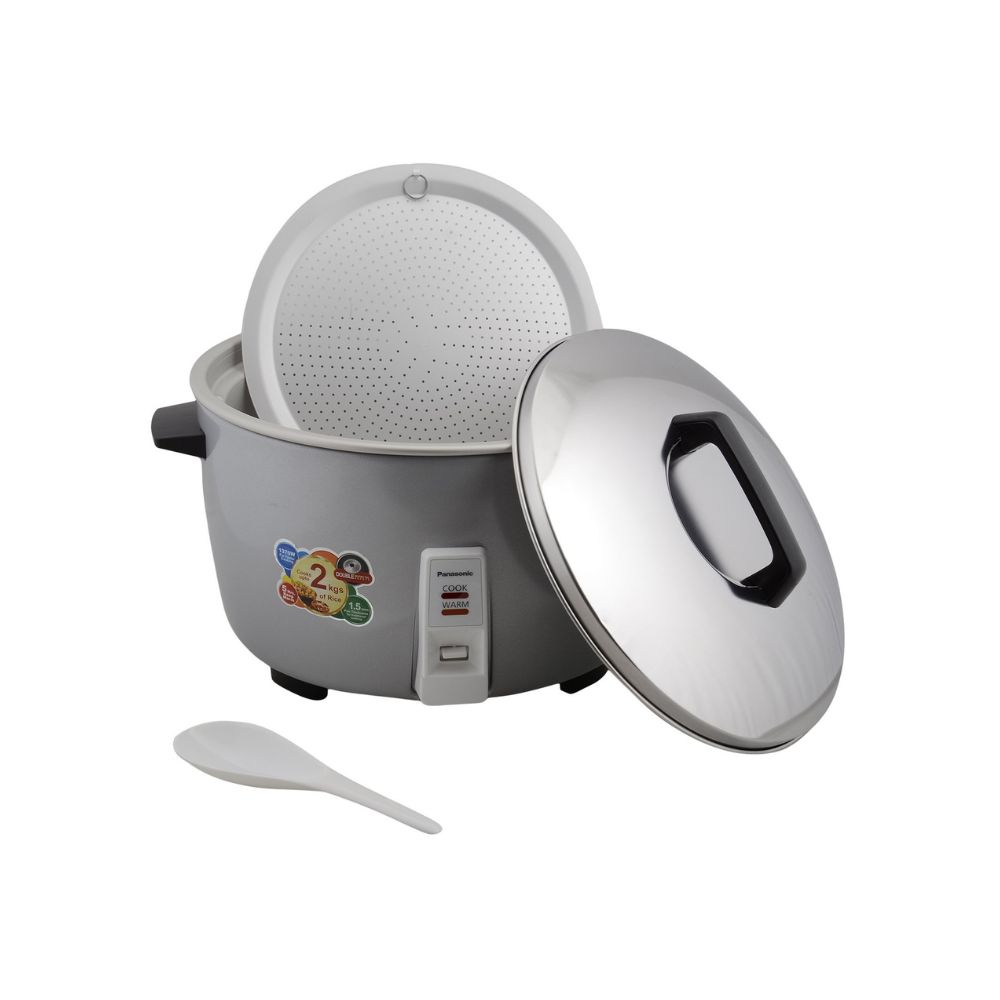 Panasonic SR-942DPMS Electric Rice Cooker (Silver, 10-L)
