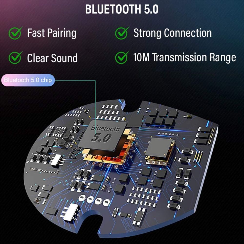 PTron Tangent Lite Bluetooth 5.0 Wireless Headphones 