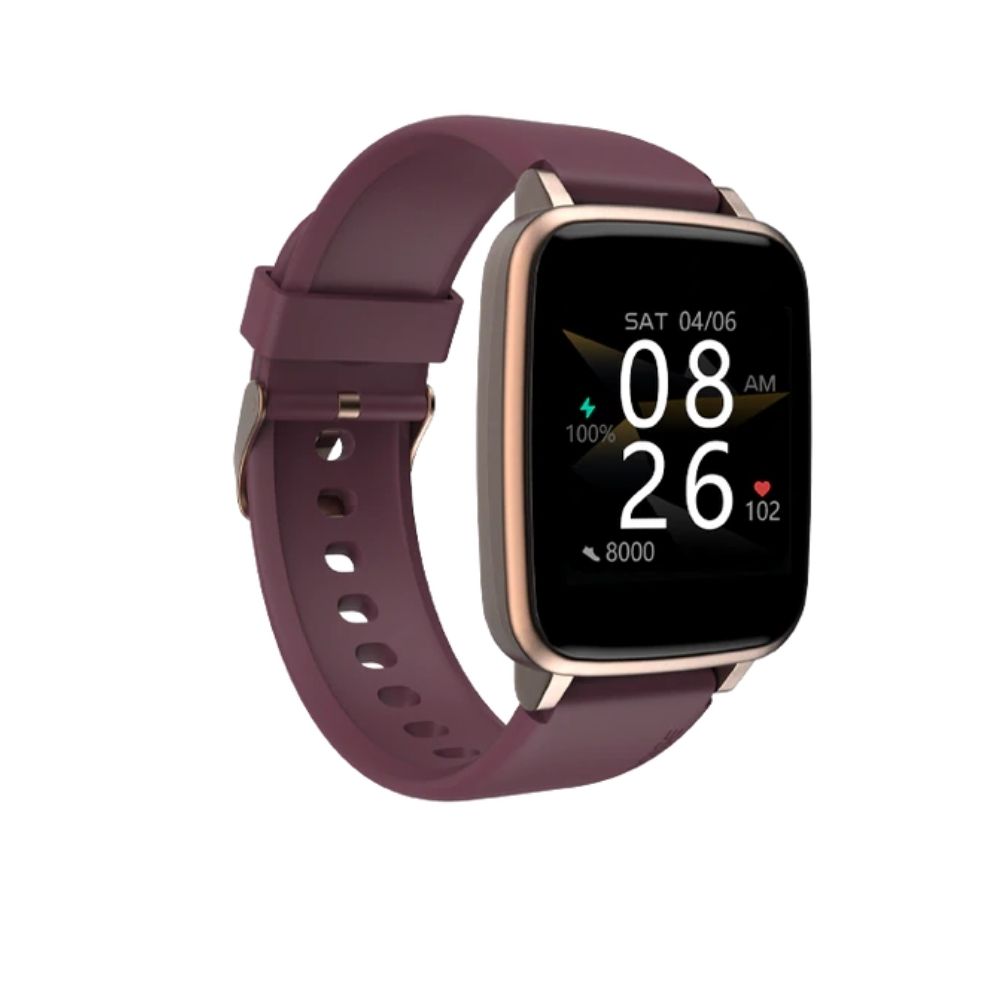 Noise ColorFit Beat with 1.4 Full HD Display Smartwatch(Deep Wine)