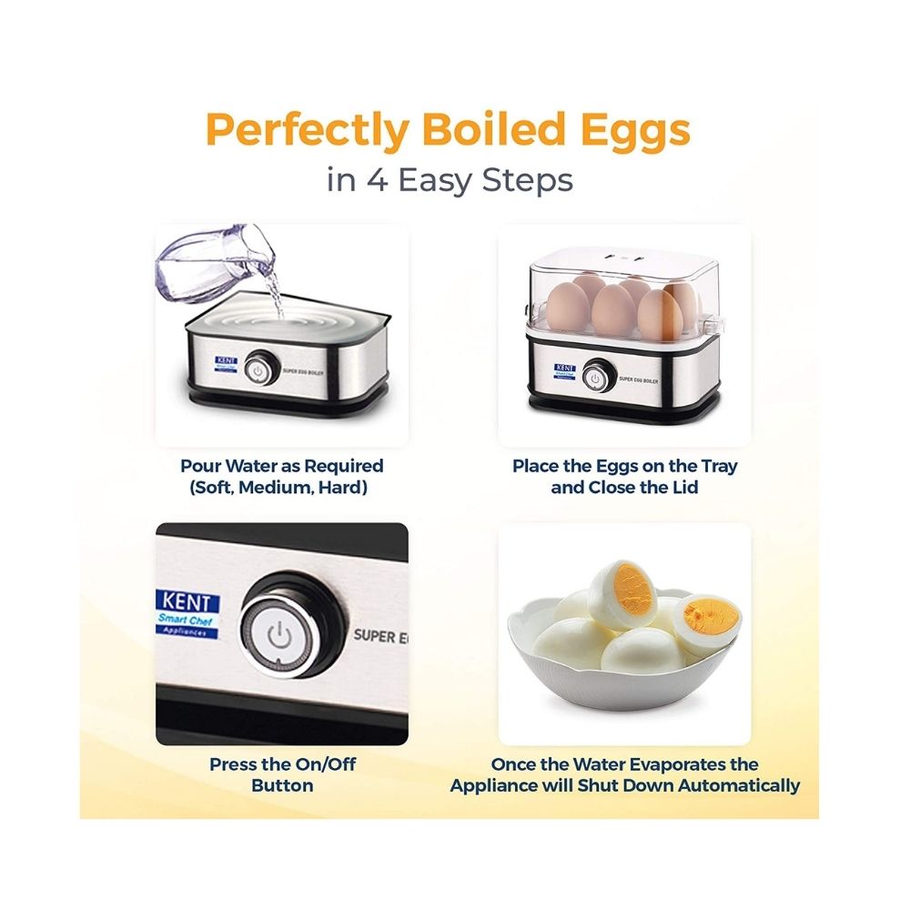 Kent 16069 Egg Cooker  (6 Eggs)
