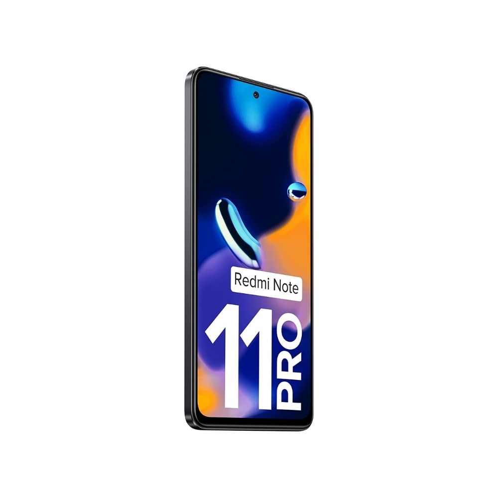 Redmi Note 11 Pro (Stealth Black, 6GB RAM, 128GB Storage)‎Phantom White