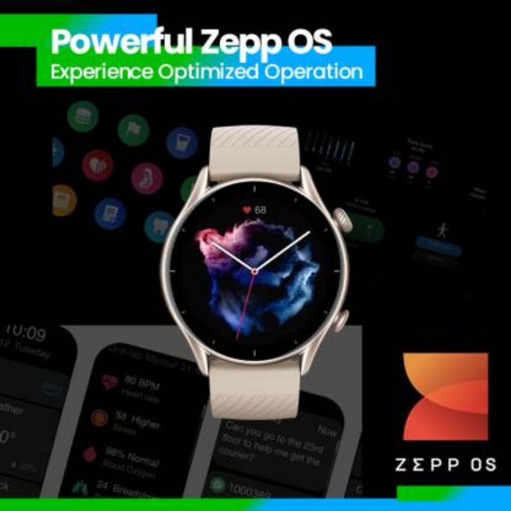 Amazfit GTR 3 Smartwatch(Black)