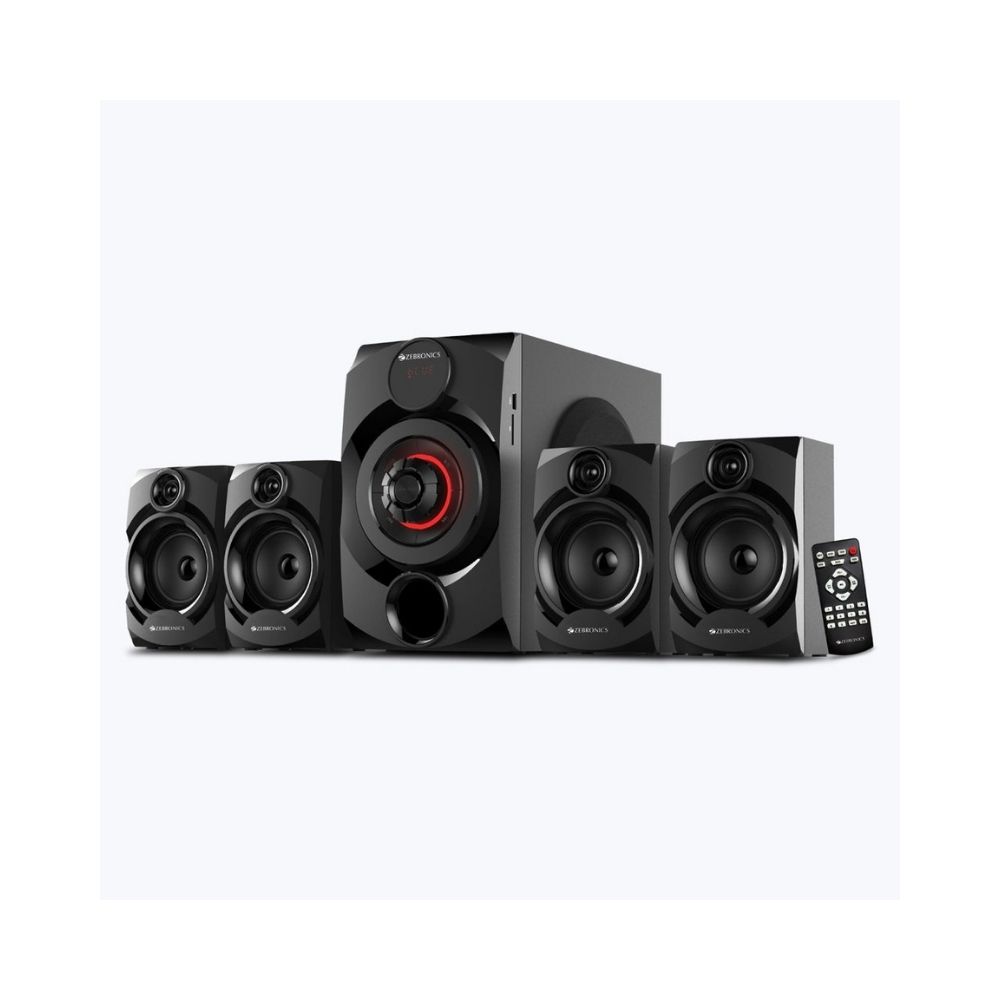 Zebronics ‎Zeb -Alpine 60 W Bluetooth Home Theatre (Black, 4.1 Channel)