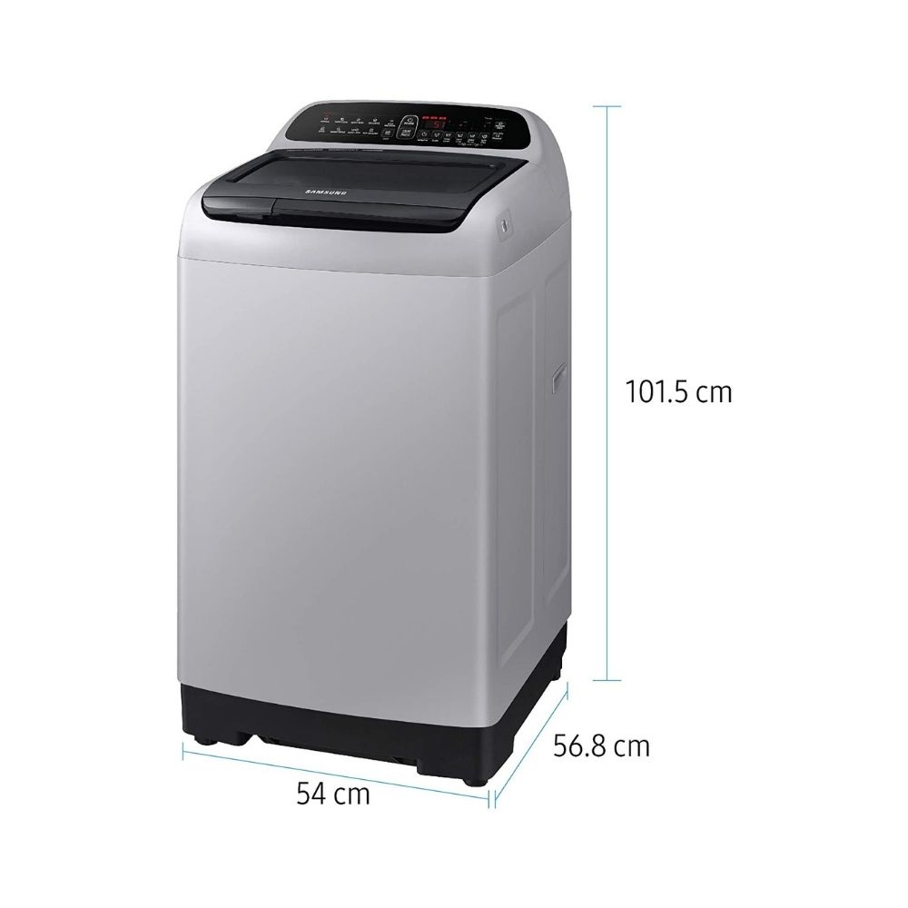 Samsung 7.0 Kg Inverter 5 star Fully-Automatic Top Loading Washing Machine (WA70T4560VS/TL, Imperial Silver, Wobble Technology)