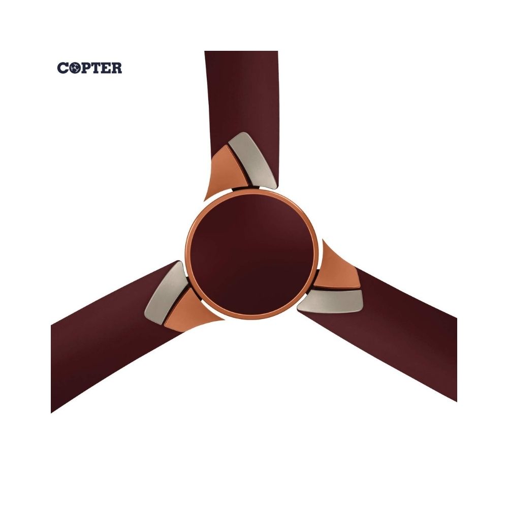 Luminous Deco Premium Copter 1200mm Ceiling Fan (Espresso Copper)