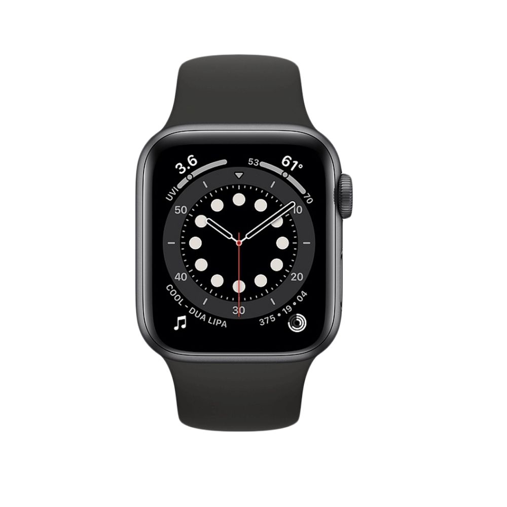Apple Watch Series 6 GPS + Cellular M06P3HN/A 40 mm Space Grey Aluminium Case with Black Sport Band