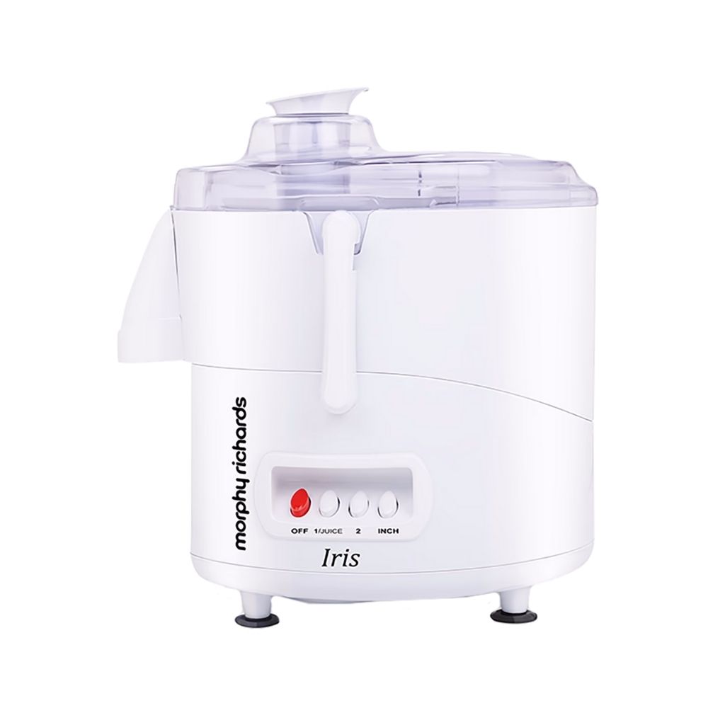 Morphy Richards Iris Juicer 450 Watts Juicer (Overload Protector, White)