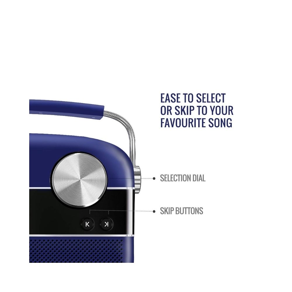 saregama Carvaan Premium Bengali 10 W Bluetooth Home Theatre  (ROYAL BLUE, 2.0 Channel)