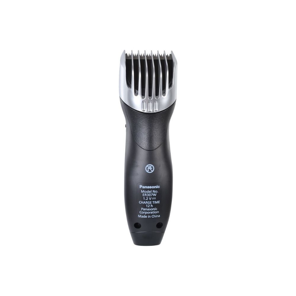 Panasonic ER307WS24B Corded/Cordless Rechargeable Trimmer with Quick Adjust Dial(Silver)