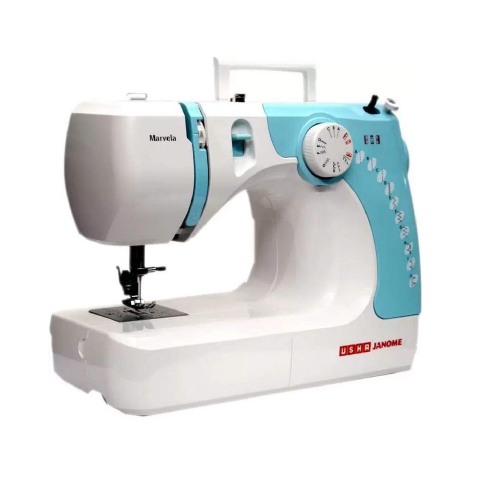 Usha Marvela Blue with Sewing KIT Electric Sewing Machine (Built-in Stitches 14)