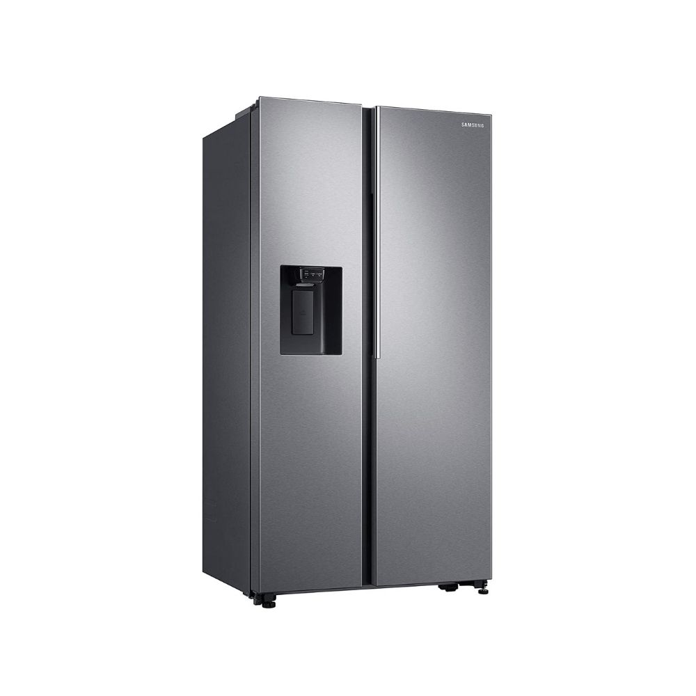 Samsung 676 L Side by Side Refrigerator (RS74R5101SL, Silver)