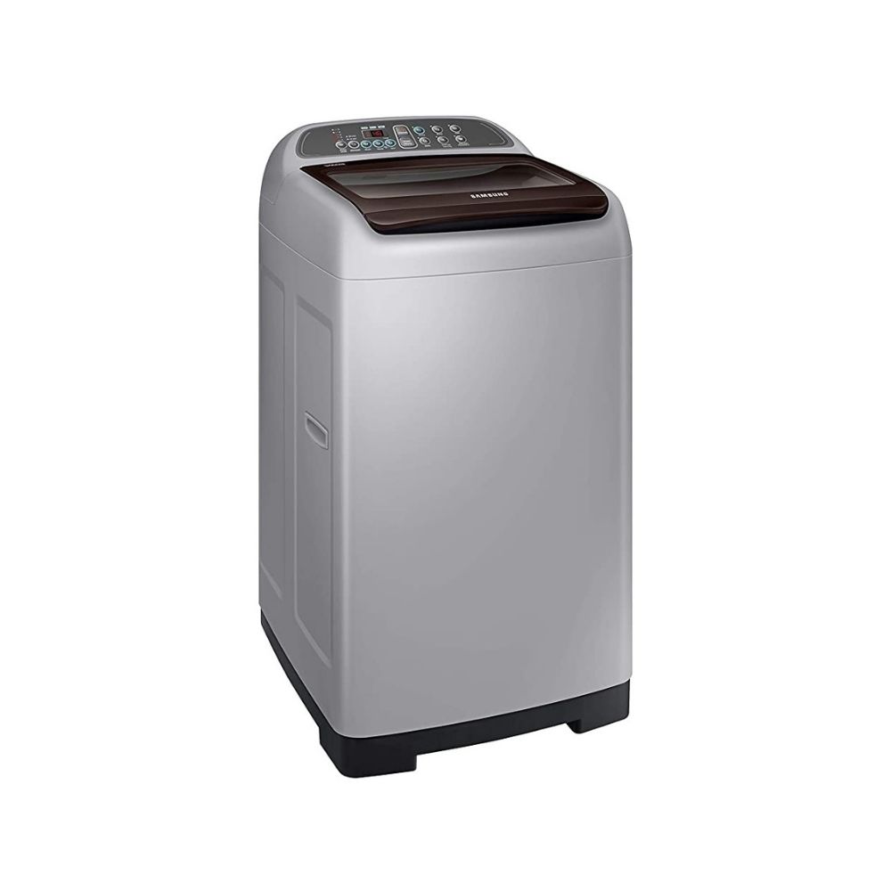 Samsung 6.5 Kg Inverter 3 star Fully-Automatic Top Loading Washing Machine (WA65M4201HD/TL, Imperial Silver, Wobble technology)